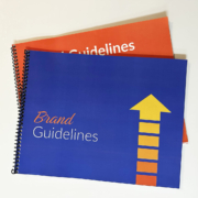 Book of brand guidelines.