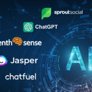 Five popular AI tools for marketing automation.