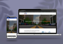 Mobile-optimized website compared to its desktop version.